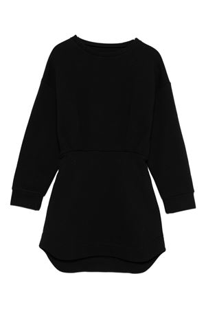 black cotton dress DOUUOD KIDS | DX1A50Z2502930